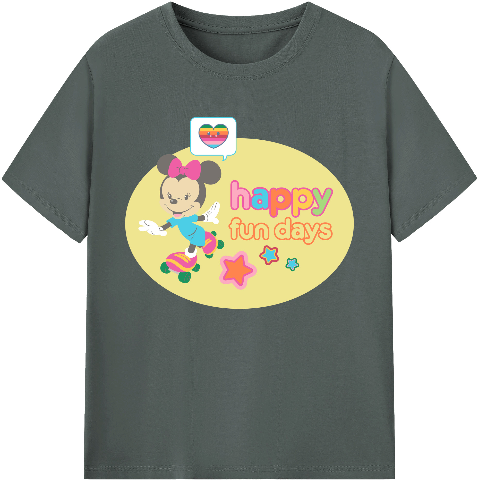 （画像用） ミッキーマウス Mickey Mouse 綿100％ メンズ半袖Tシャツ｜肌触りやわらか＆通気性